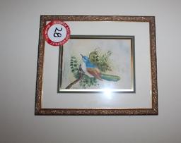 Pair Of Framed Audubon Prints - 13" X 15"