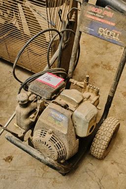 Excel 5hp 2400 Psi Gasoline Power Pressure Washer