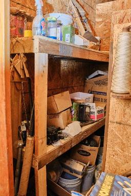 Contents Of Room, Assorted Tools, Fasteners, Parts, Wire, Welding Rods, Etc