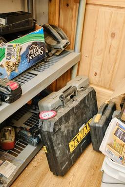 Assorted Tools, Cordless Hand Tools, Clamps, Assorted Hand Tools, Etc.