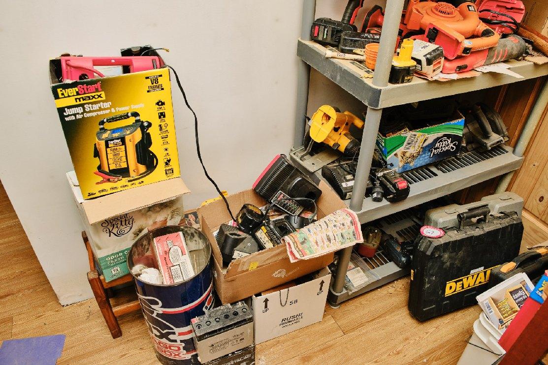Assorted Tools, Cordless Hand Tools, Clamps, Assorted Hand Tools, Etc.