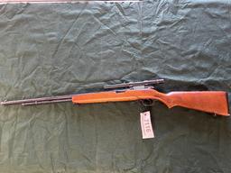 Springfield Model 87A 22, S/ L/ LR Pre 64 with Weaver G4 Scope
