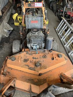 Scag 52" Kawasaki FH580V Zero Walk Behind with/Stand on Sulky