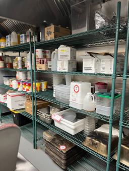 (4) Shelves (53" W x 24" D x 77" H)