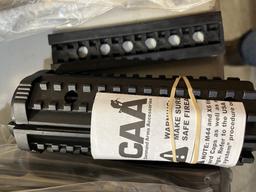 (4) CAA M44 Aluminum Forward Grip/Rail System will fit round and triangular