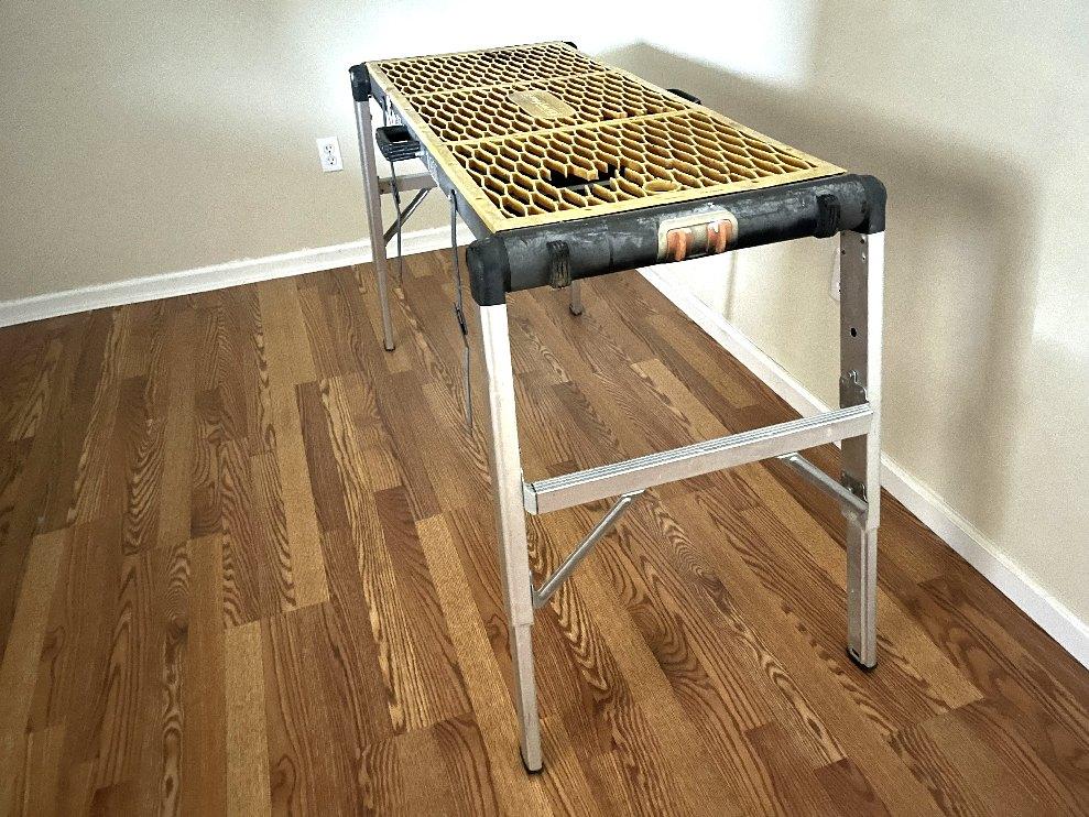 XTRA Hand Folding Shop Table