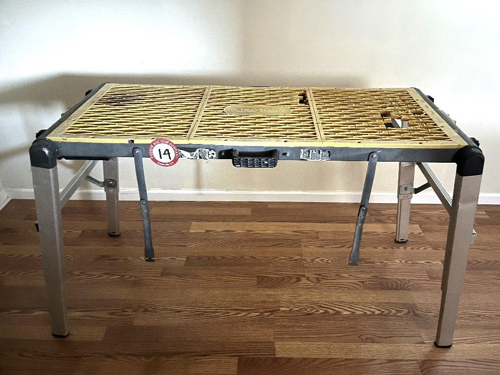 XTRA Hand Folding Shop Table