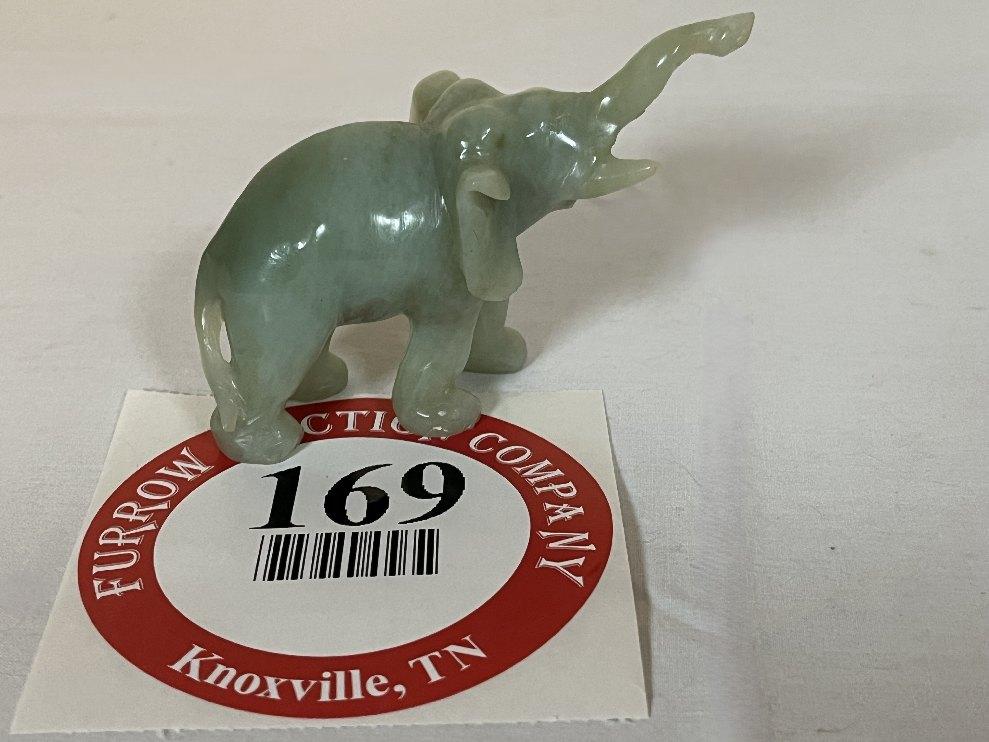 Green Jade Elephant