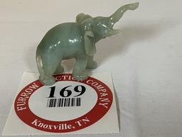 Green Jade Elephant