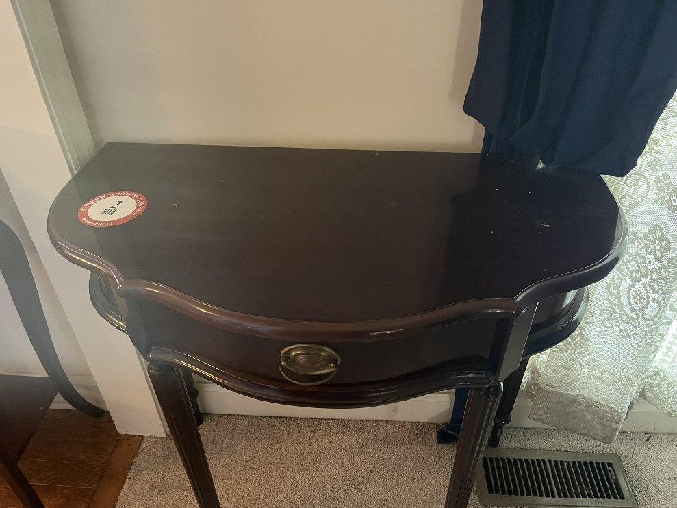 Decorative Wooden Single Drawer Hall Table
