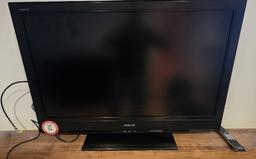 (1) Sony 38" Flat Screen TV with Remote plus (1) Sansui 19" Flat Screen Mon