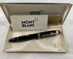 MONT BLANC MEISTERSTUCK FOUNTAIN PEN