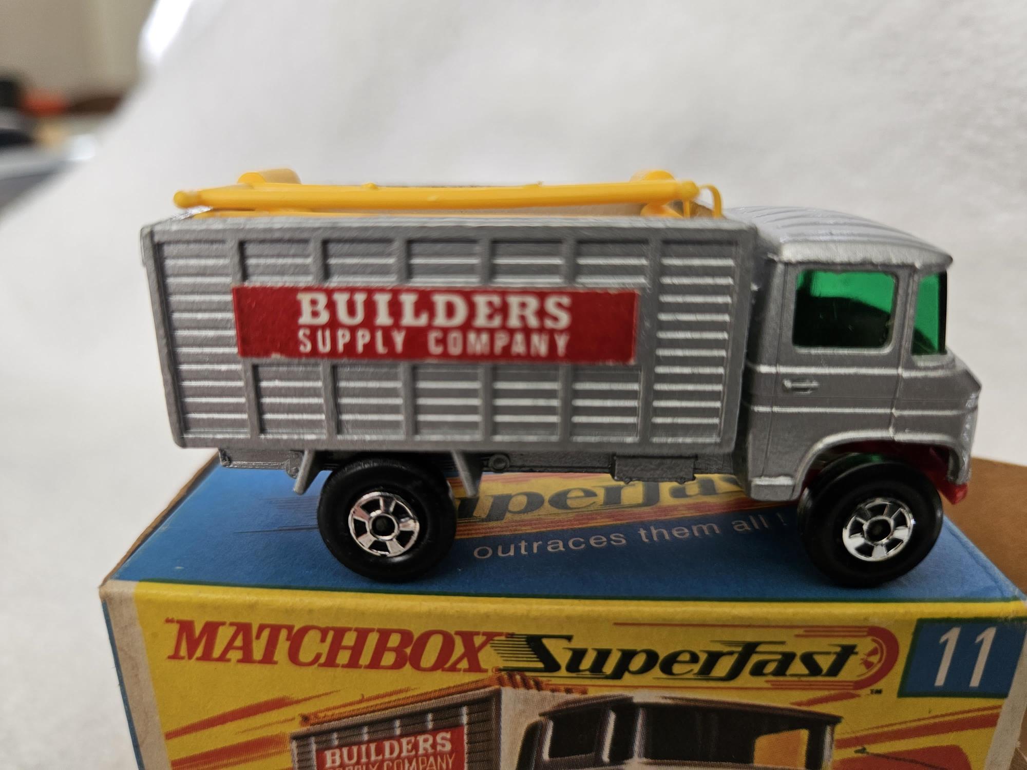 MATCHBOX SUPERFAST #11  SCAFFOLDING TRUCK