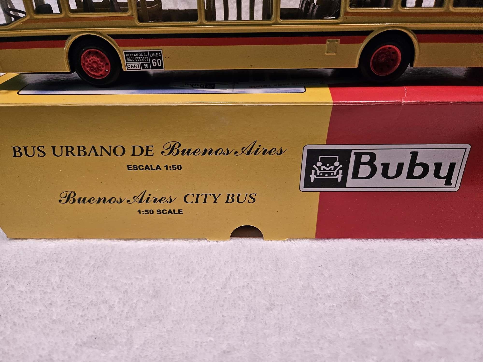 1:50 BUBY MONSA 60 BUENOS AIRES CITY BUS  MERCEDES