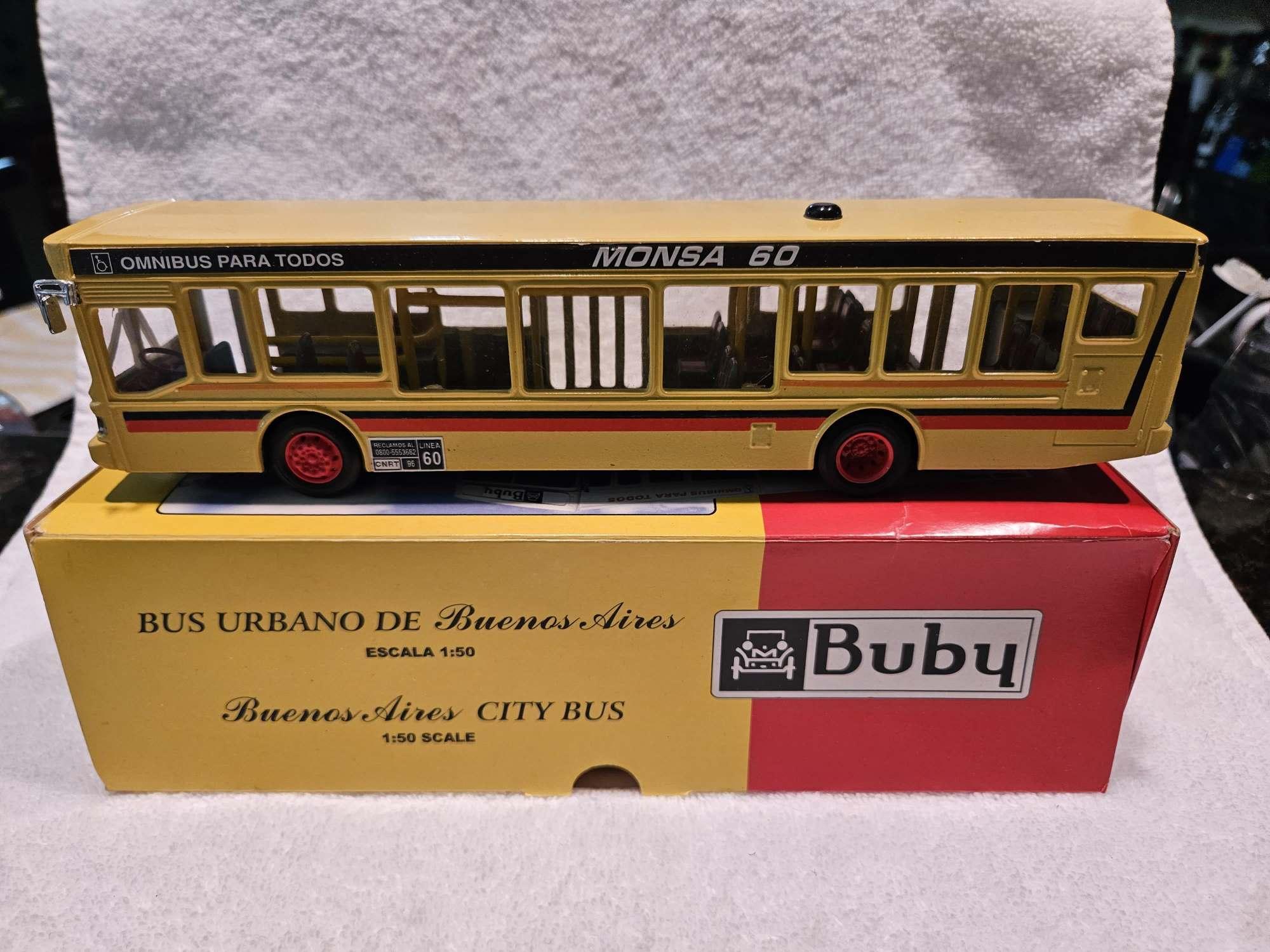 1:50 BUBY MONSA 60 BUENOS AIRES CITY BUS  MERCEDES