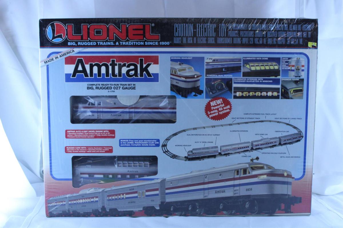 LIONEL AMTRAK 027 SET SEALED