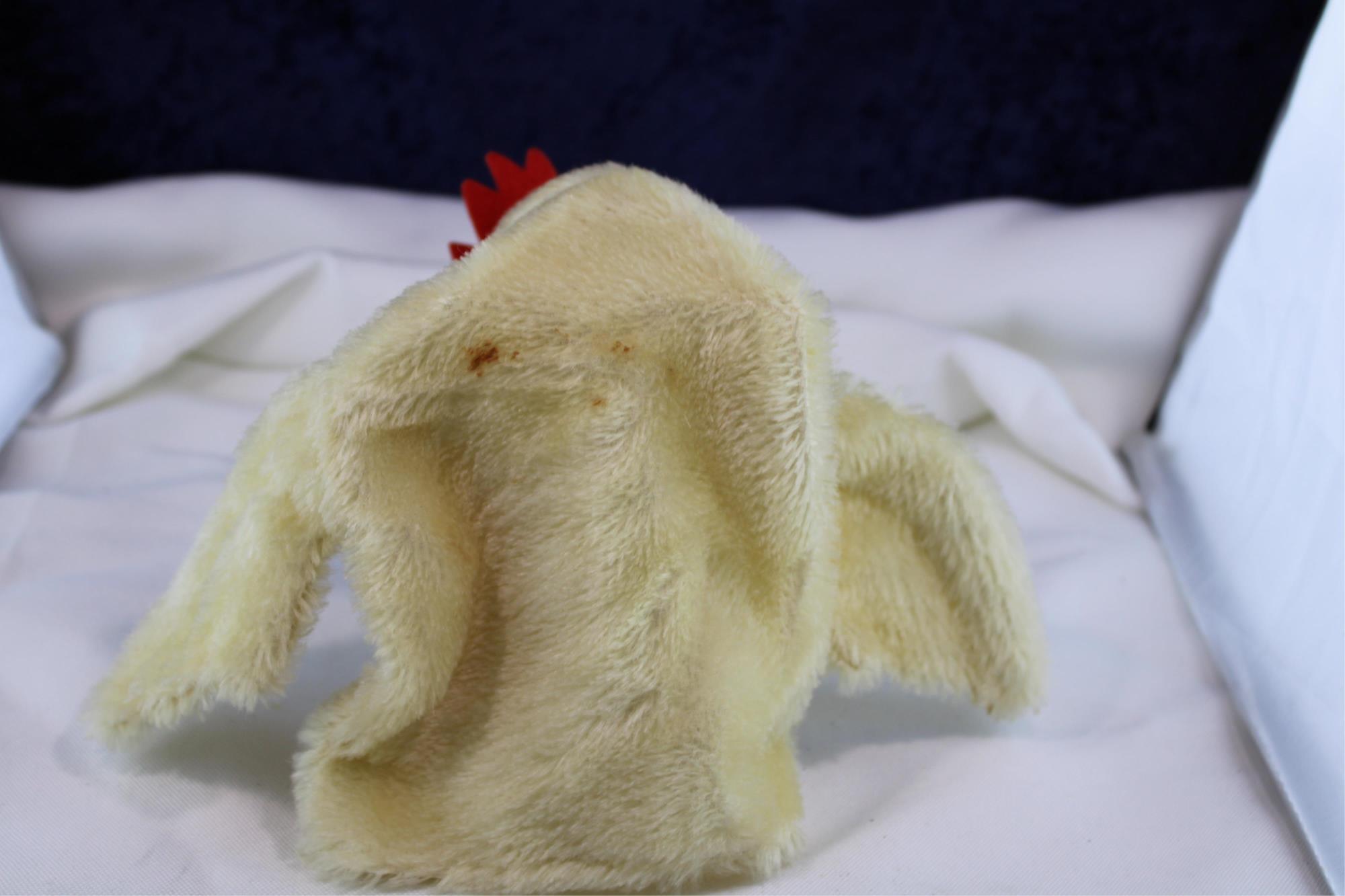 STEIFF CHICKEN HAND PUPPET HEN CHICK