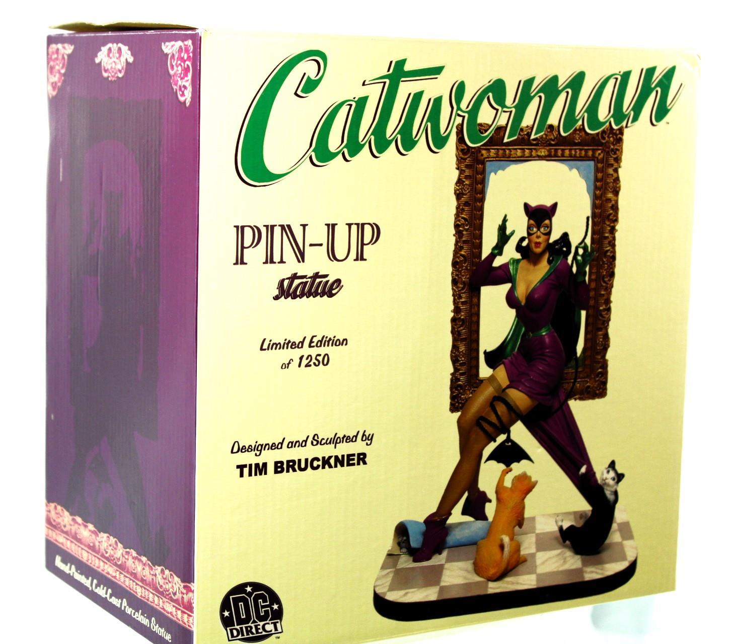 LIMITED EDITION CATWOMAN PIN-UP STATUE