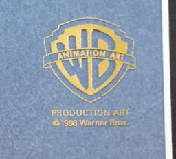 AUTOGRAPHED PRODUCTION CEL