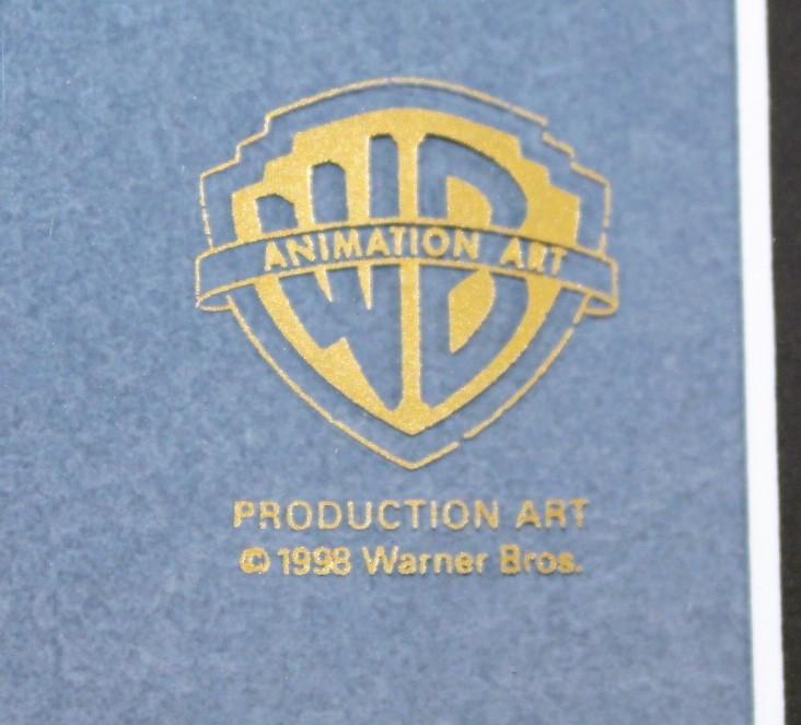 AUTOGRAPHED PRODUCTION CEL