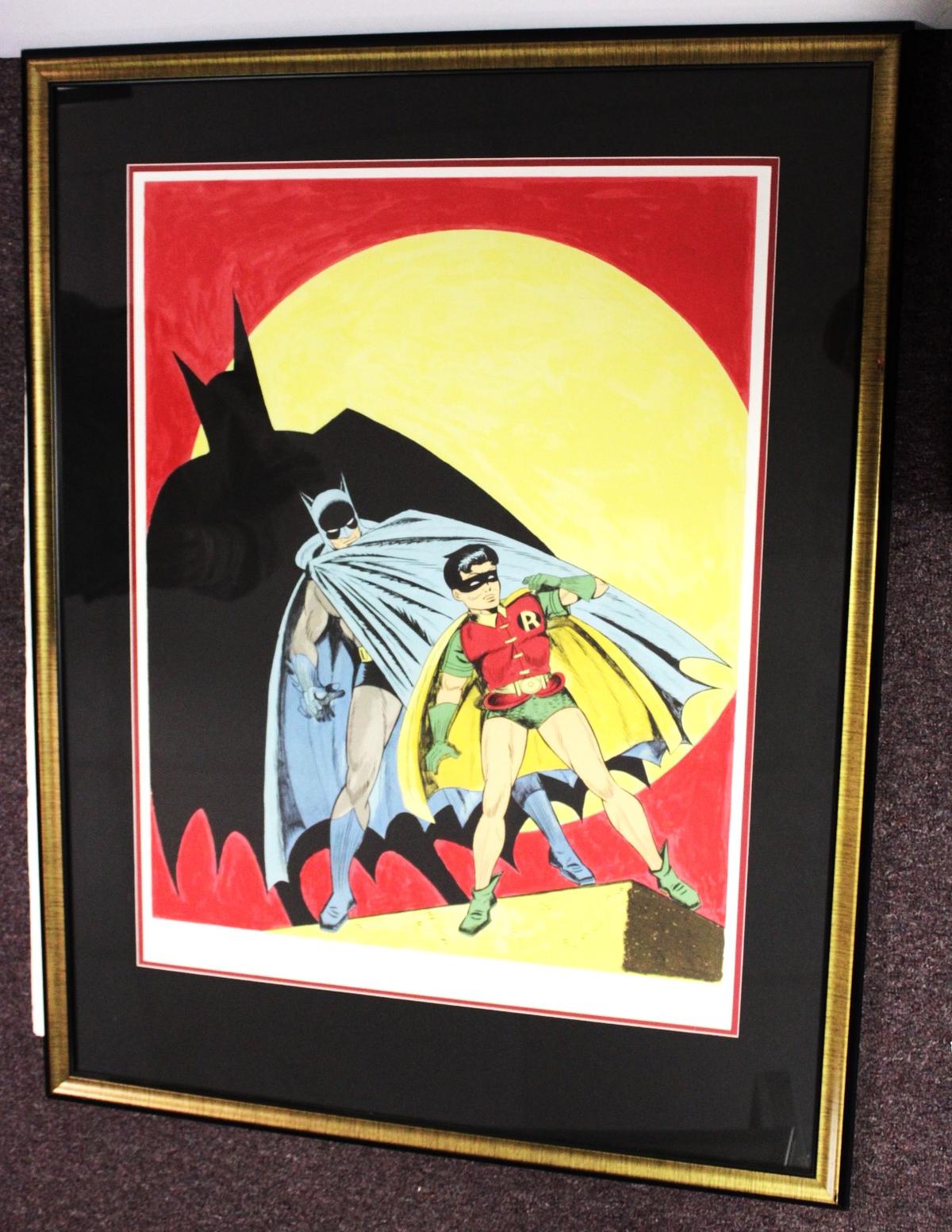 LIMITED EDITION OF THE DYNAMIC DUO LITHOGRAPH