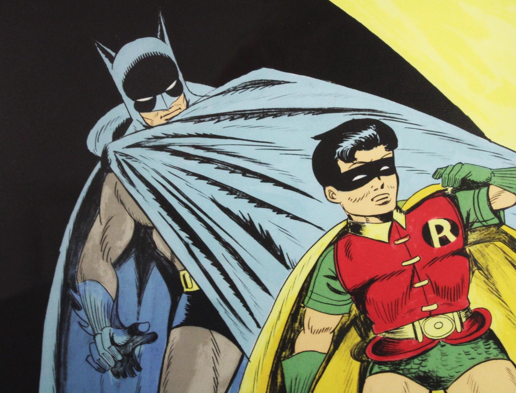 LIMITED EDITION OF THE DYNAMIC DUO LITHOGRAPH