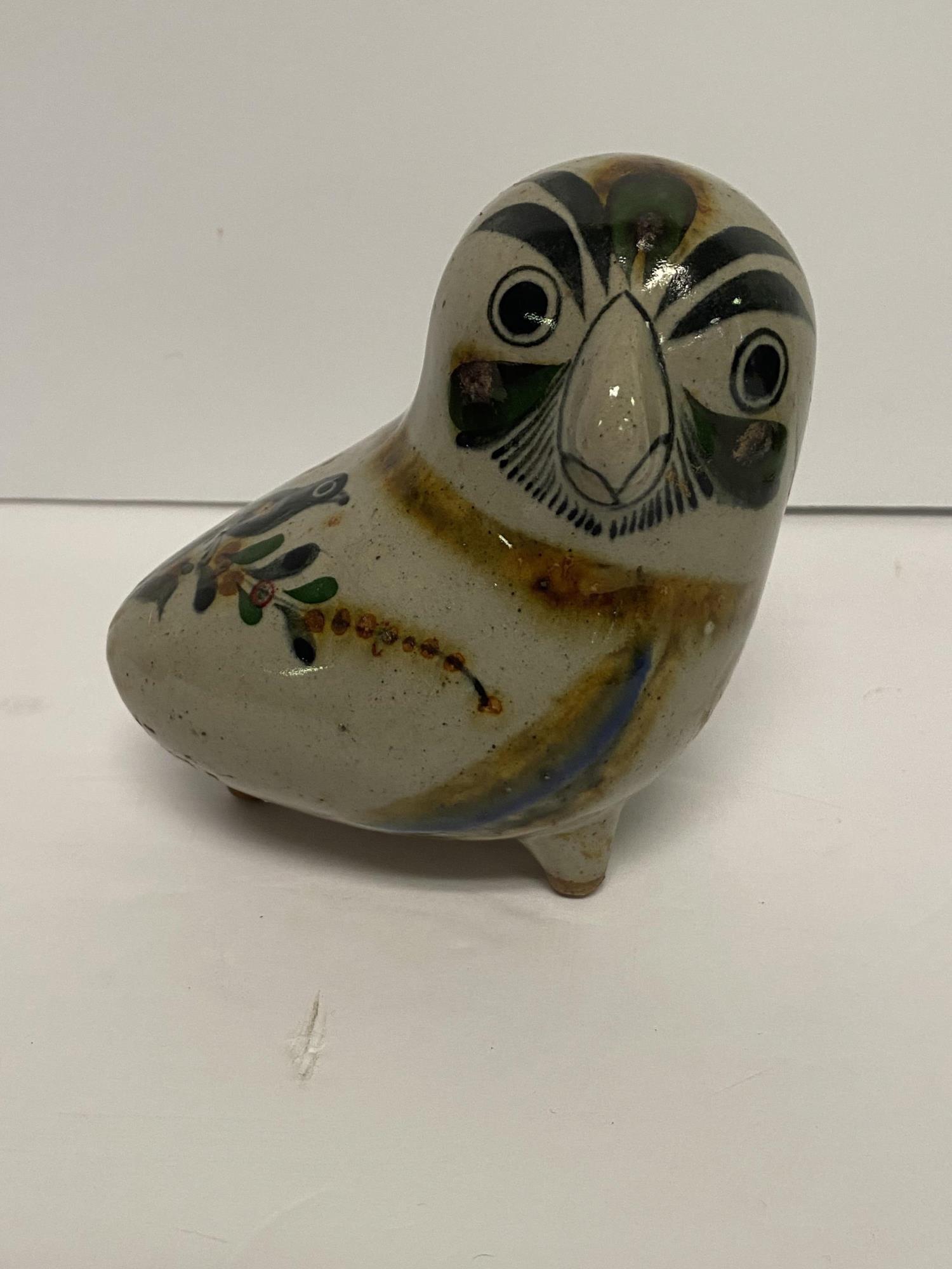 THREE PIECES OF CERAMIC BIRD