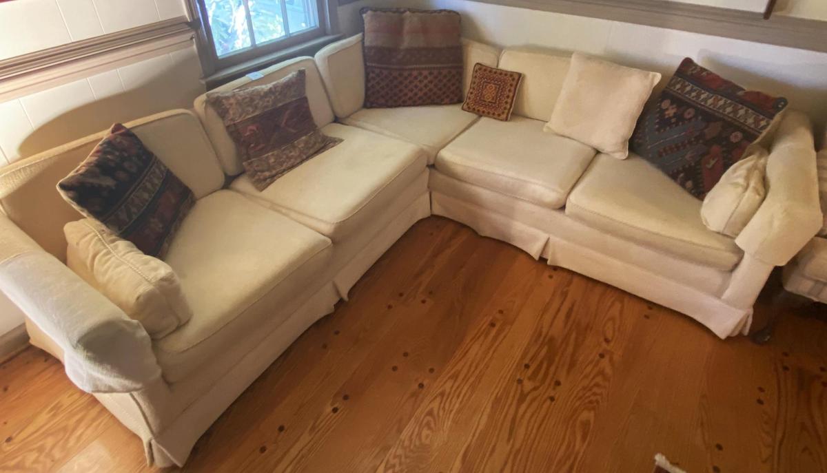 LARGE "L" SHAPE SOFA