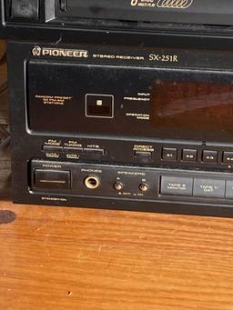 PIONEER STEREO SYSTEM WITH SPEAKERS