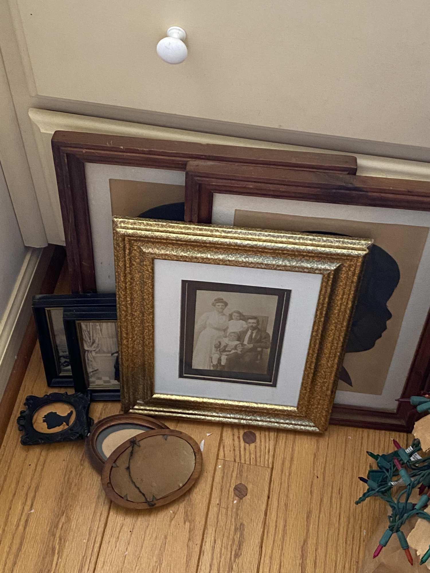 8 FRAMED ITEMS