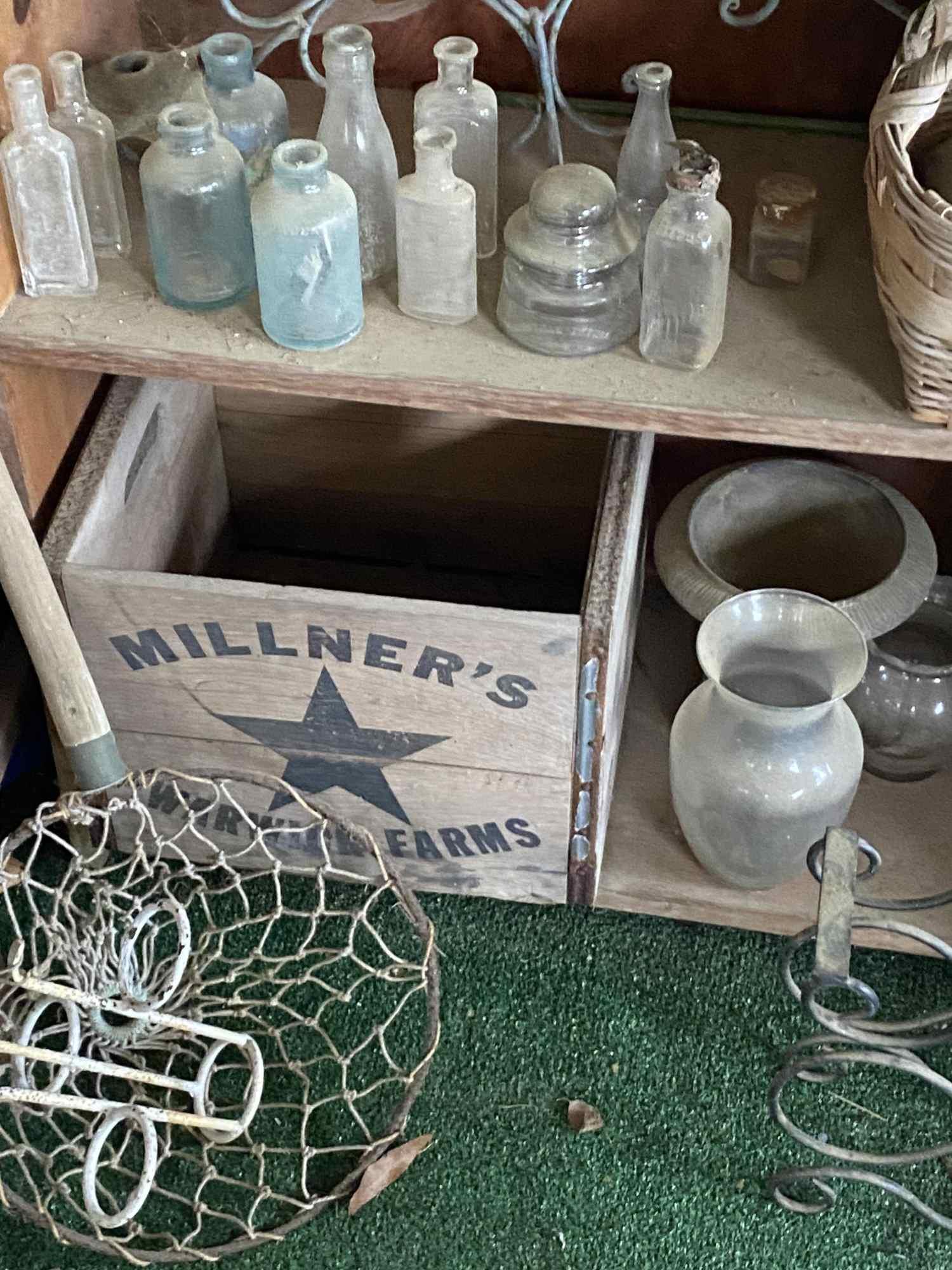 CONTENTS OF THE PORCH SHELF