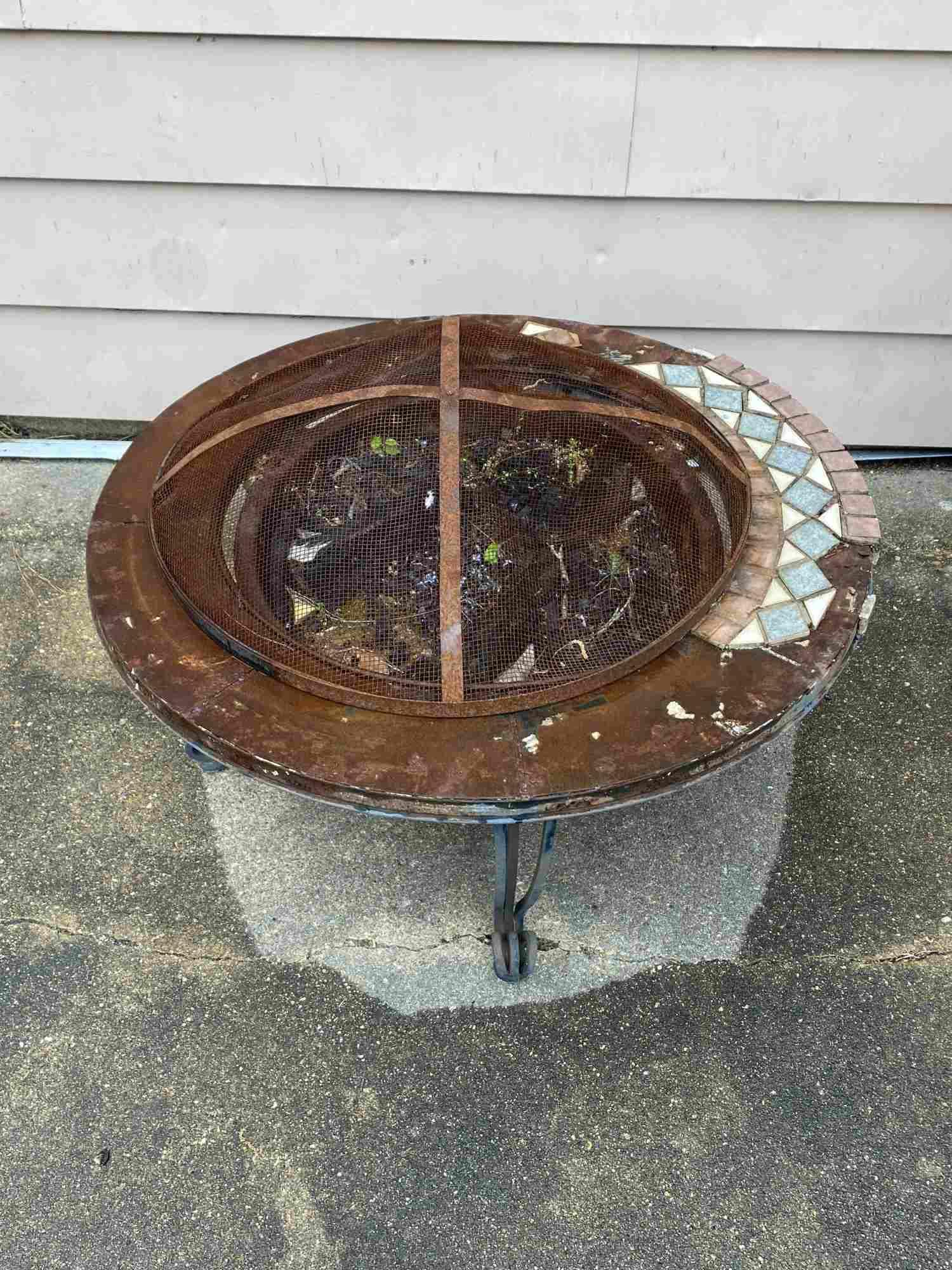 ROUND FIRE PIT