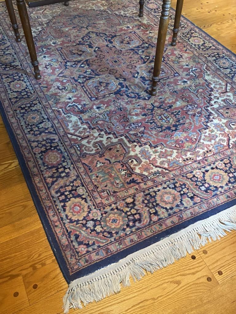 ORIENTAL RUG - IN BLUED AND REDS