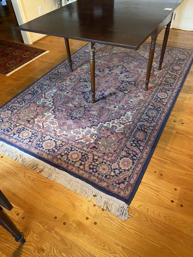 ORIENTAL RUG - IN BLUED AND REDS