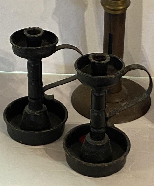 6 PIECES OF CANDLE HOLDERS