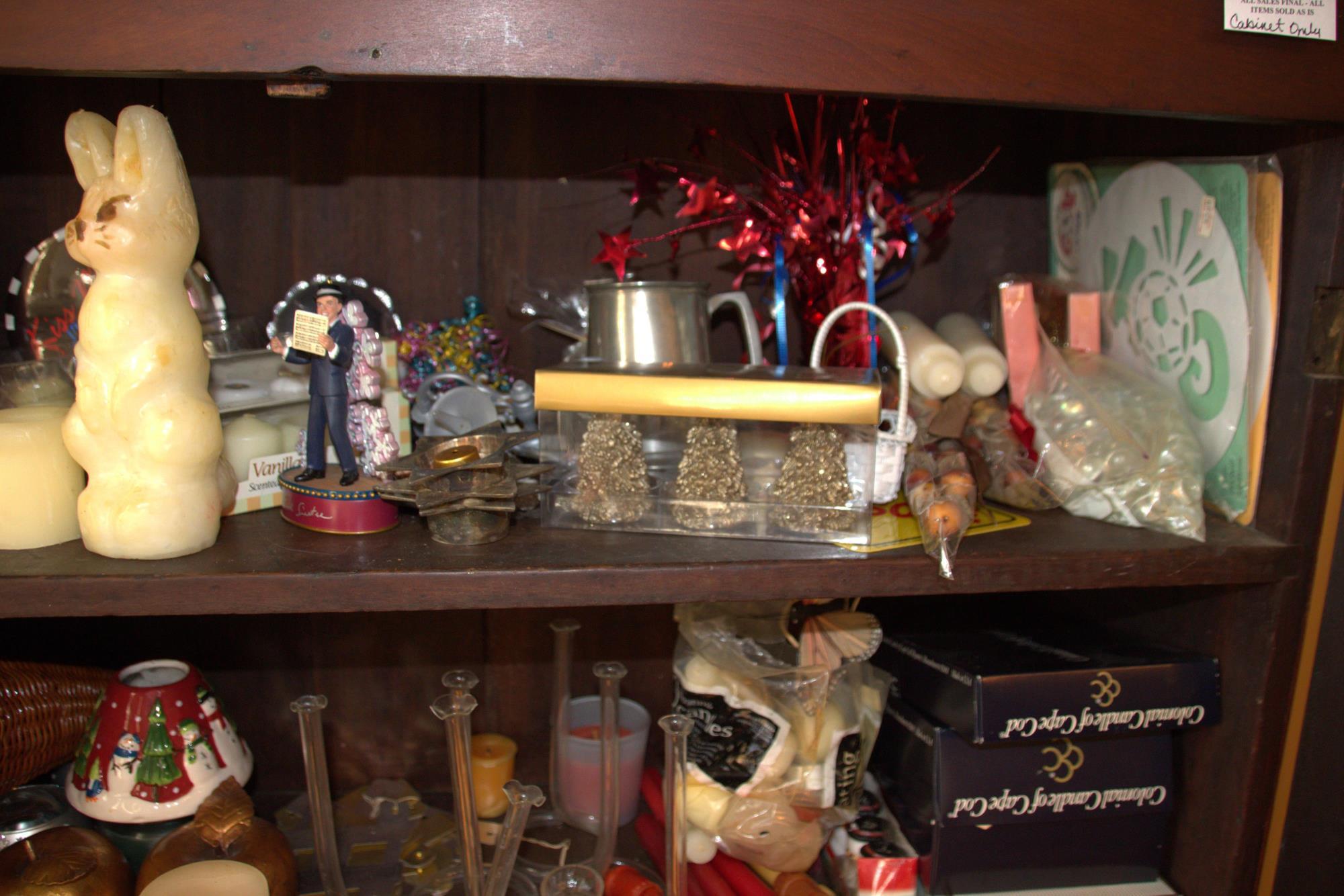 CONTENTS OF THE CABINET