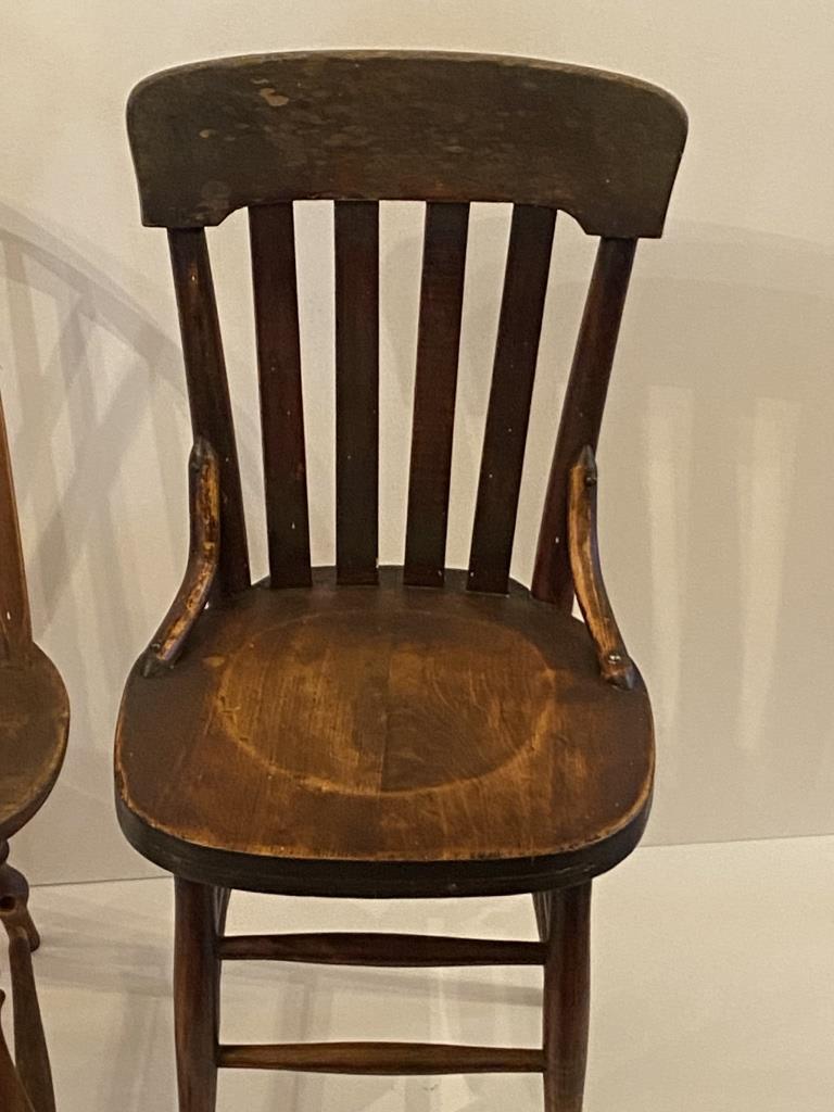 PAIR OF SIDE CHAIRS