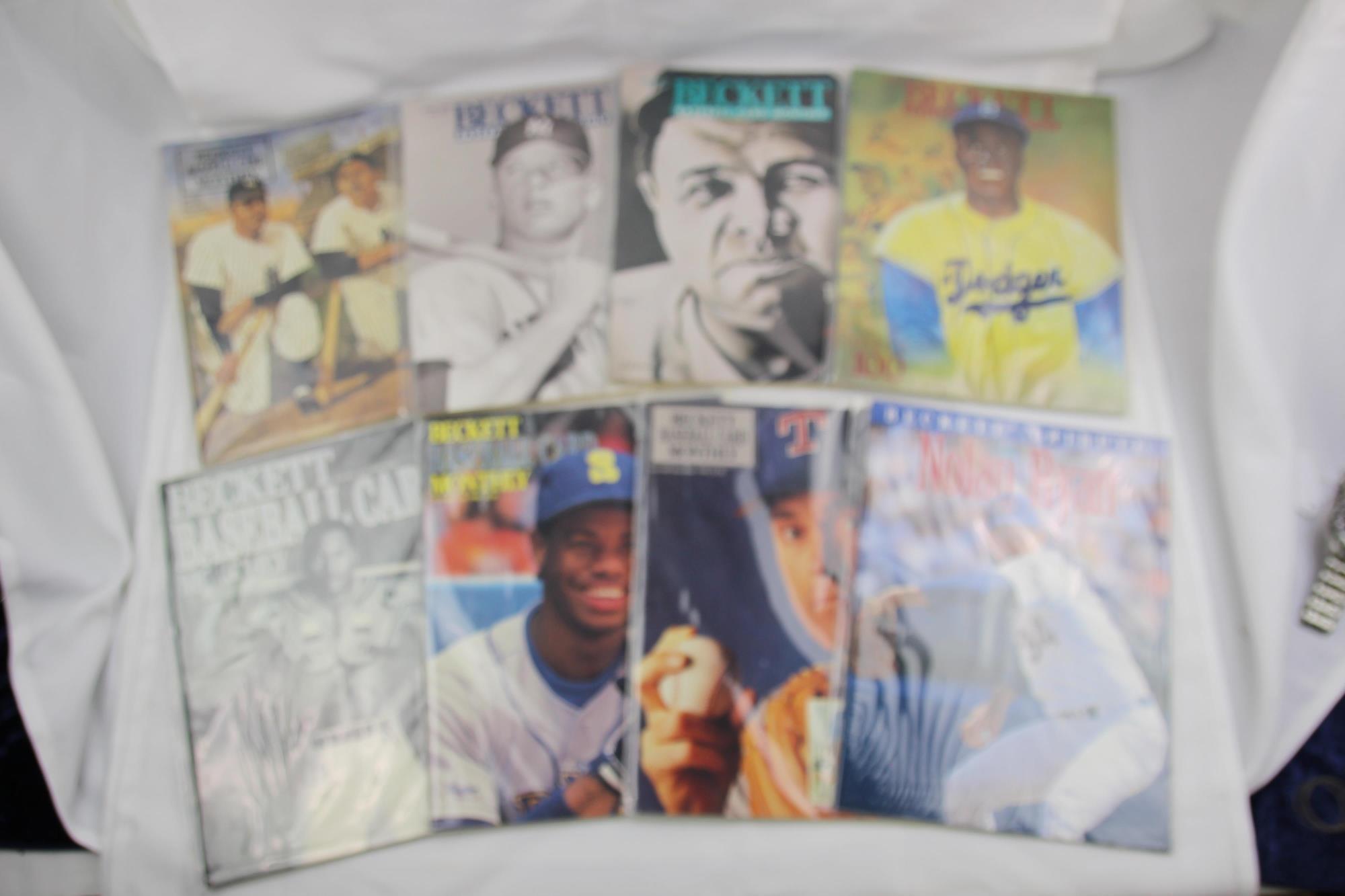 COLLECTION OF 8 BECKETT BASEBALL MONTHLY