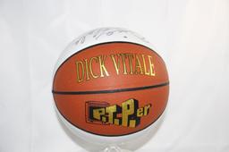 DICK VITALE BASKETBALL SIGED BY DICK VITALE