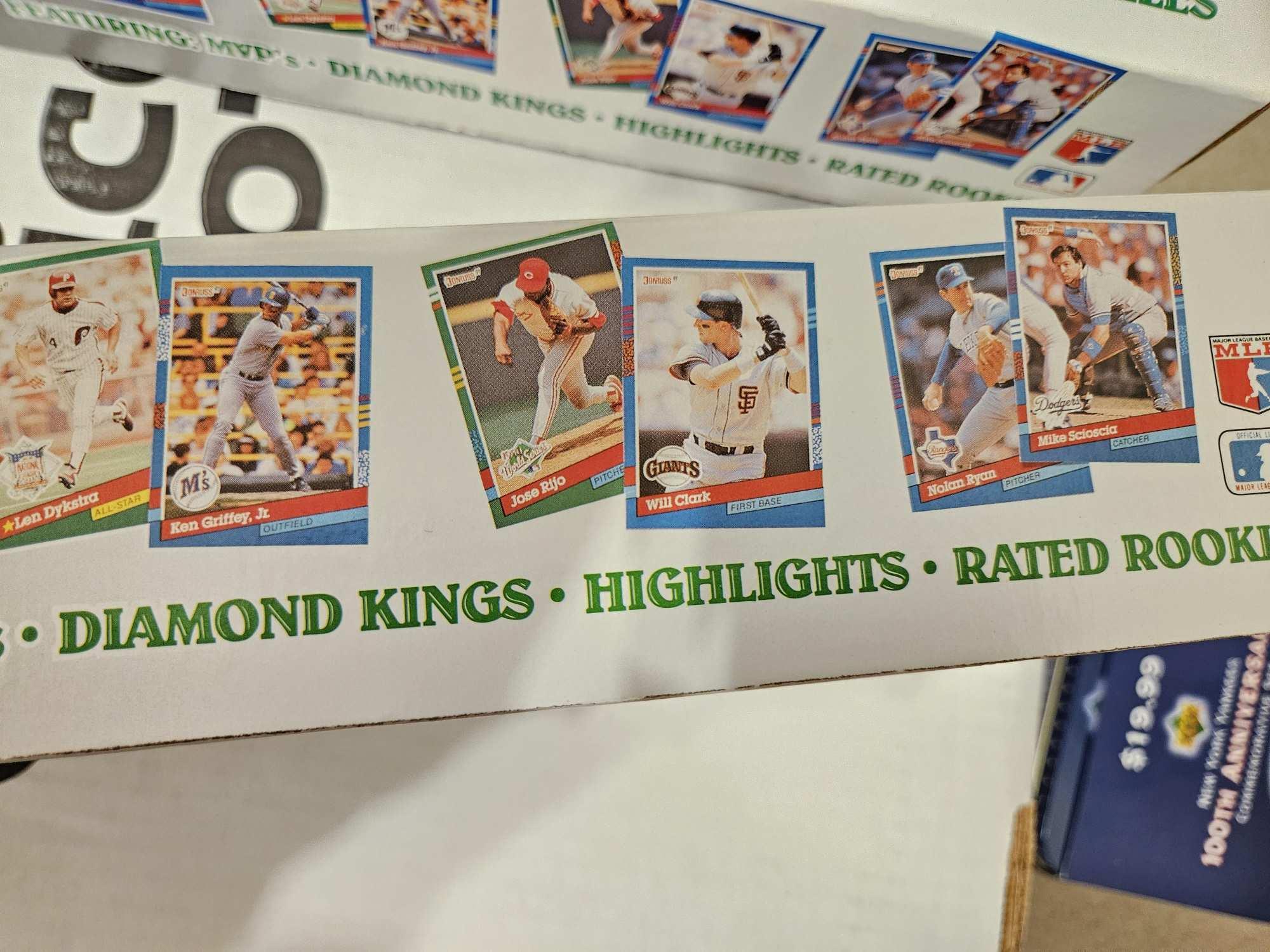 1991 DONRUSS BASEBALL CARDS WITH PUZZLE CARDS