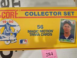 1990 SCORE BASEBALL SET BOX