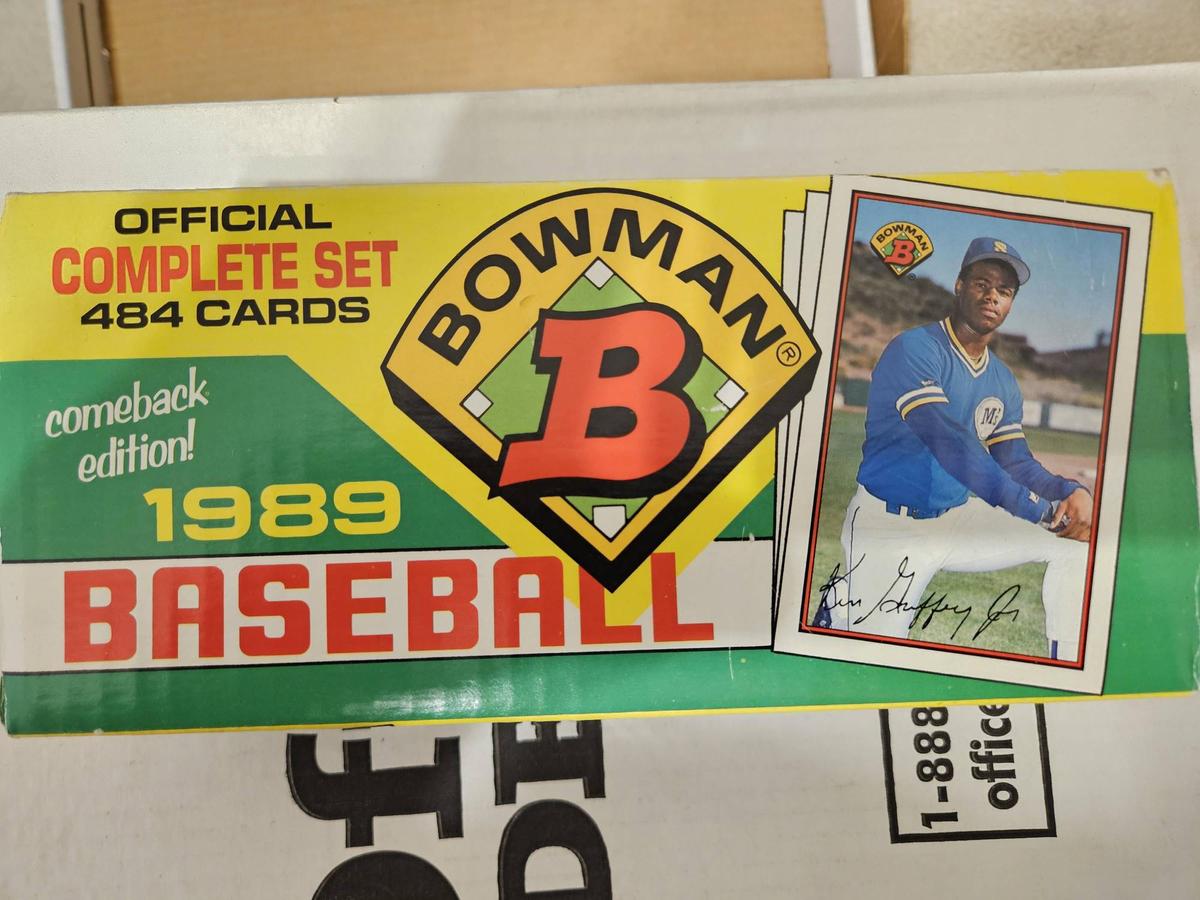 1989 BOWMAN COMPLETE SET BASEBALL CARDS