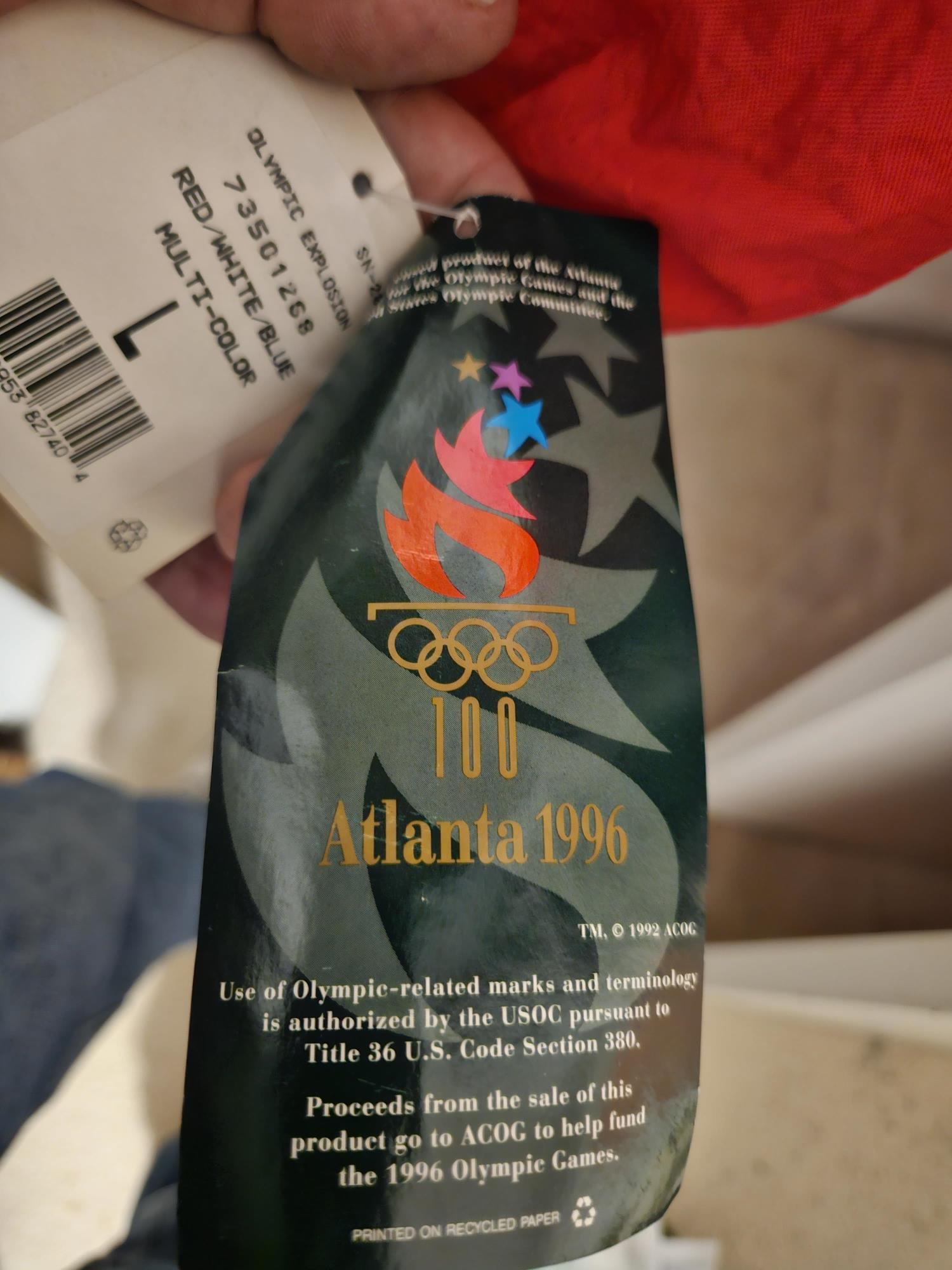 1996 OLYMPIC JACKET ATLANTA SIZE L