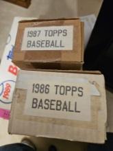 1986 AND 1987 TOPPS BASEBALL SETS