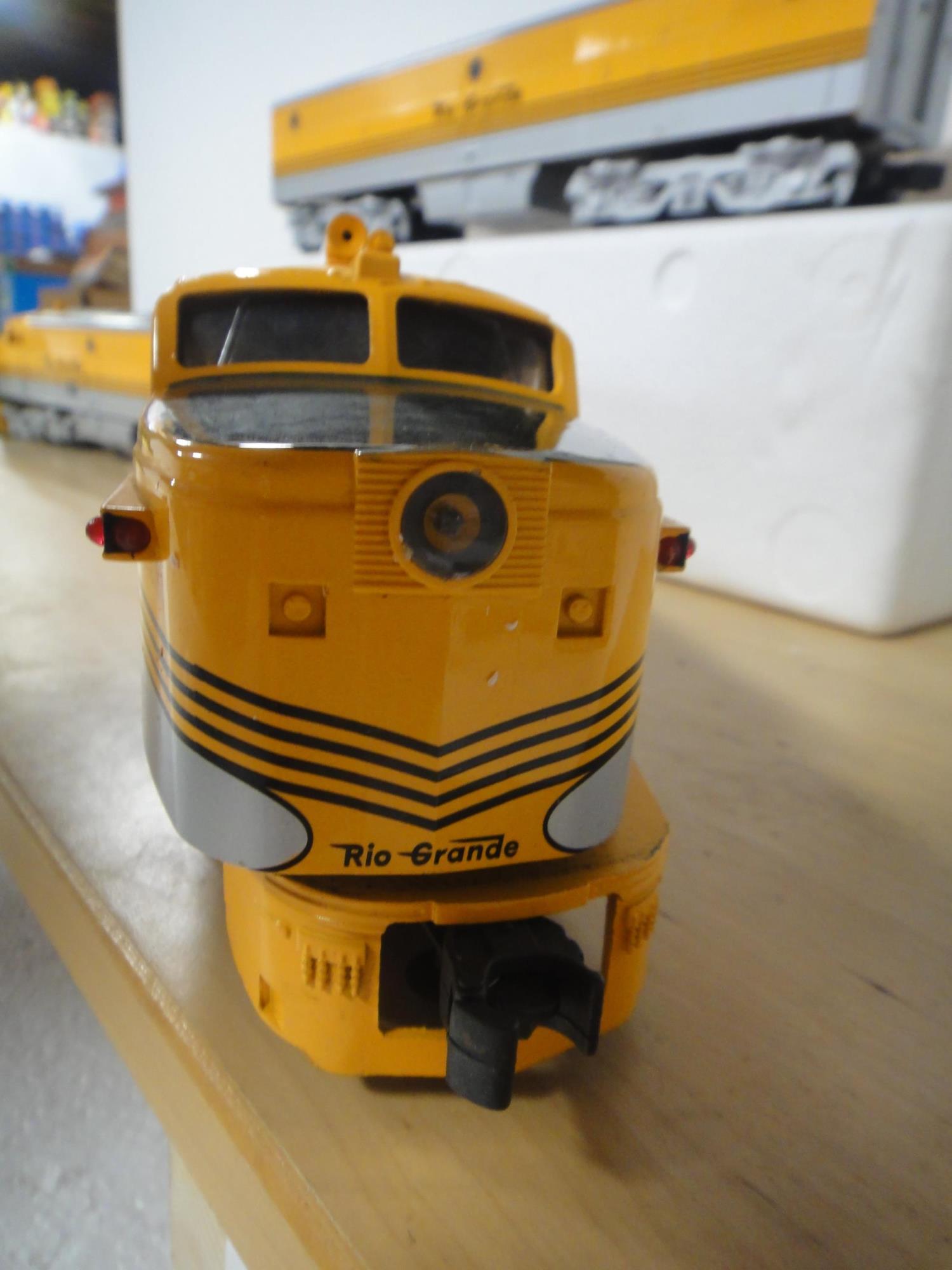 WILLIAMS AC201H ABA DIESEL LOCOMOTIVE SET 4 MOTORS