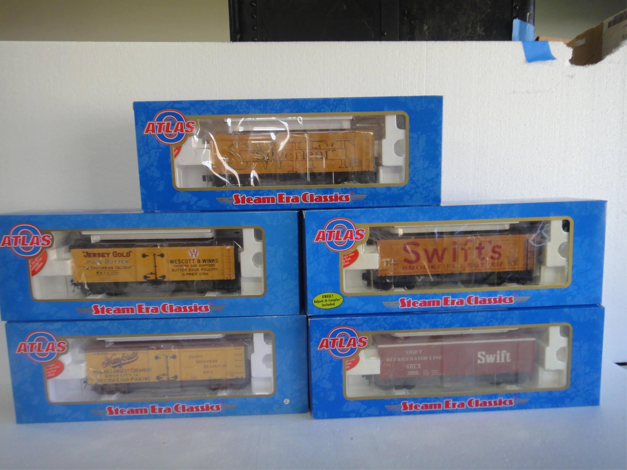 5 ATLAS O GAUGE  STEAM ERA CLASSIC 36' WOODSIDE BI