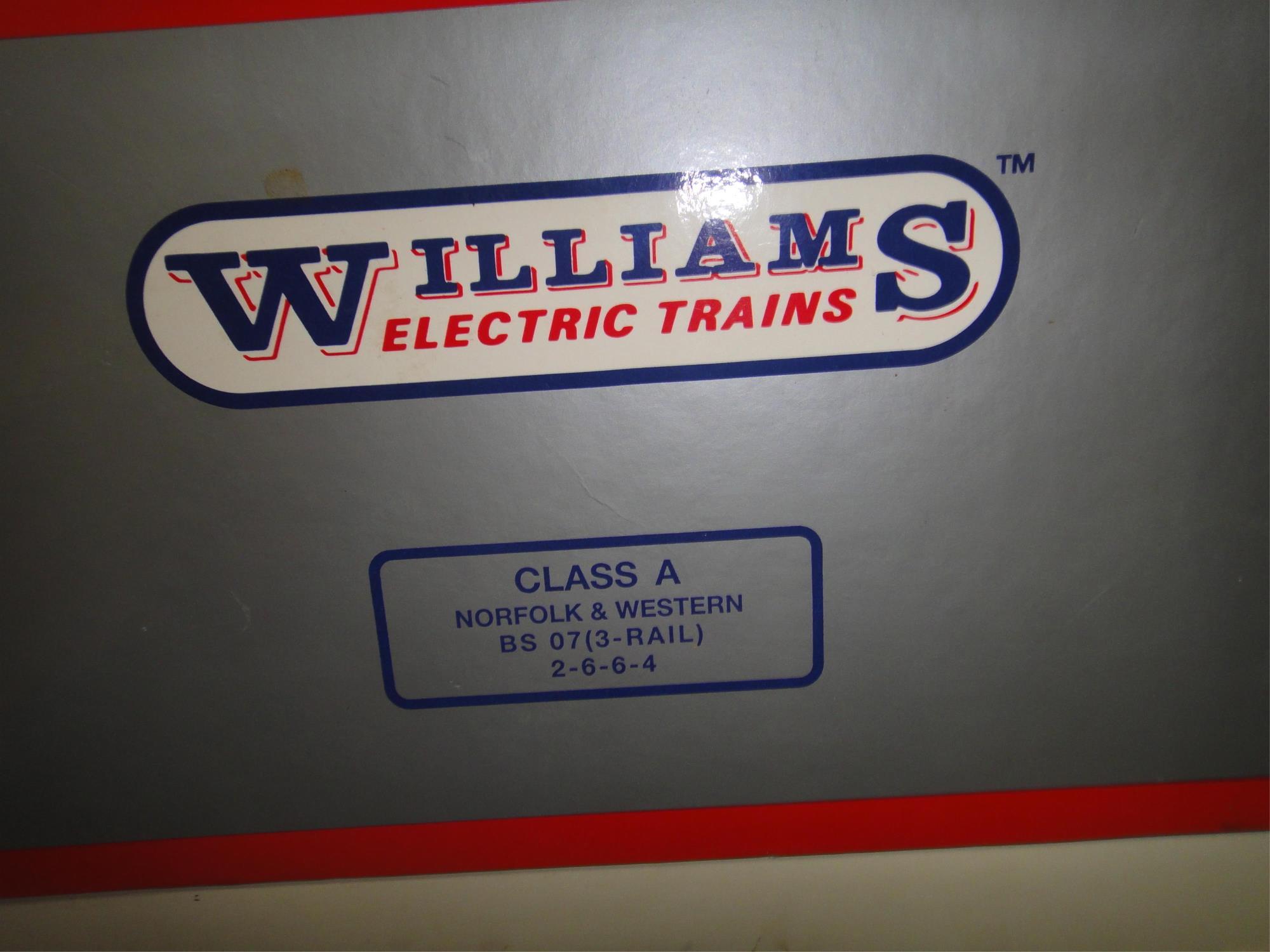 WILLIAMS N&W CLASS A   2-6-6-4 STEAM ENGINE PS-2 I
