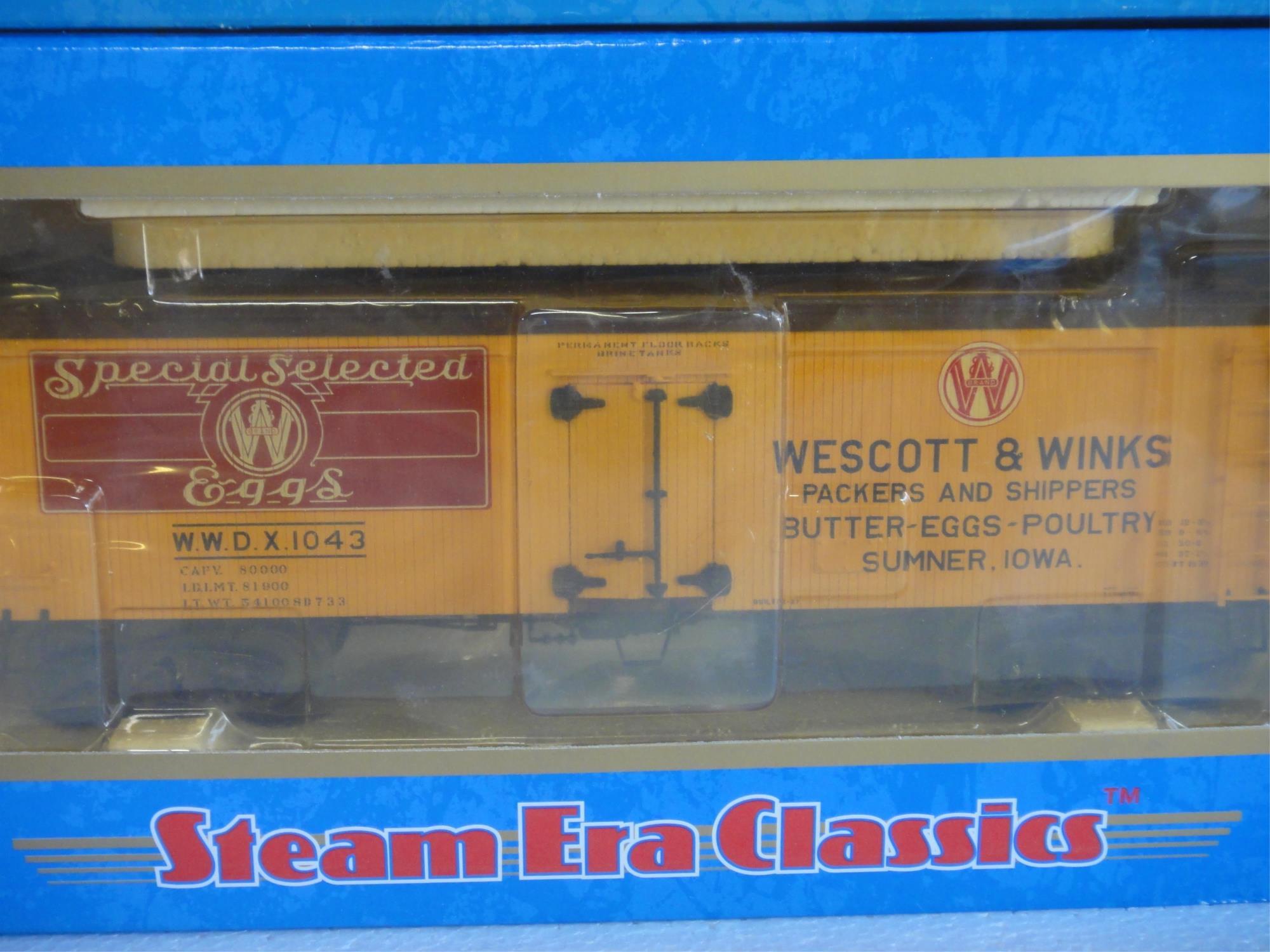 5 ATLAS O GAUGE  STEAM ERA CLASSIC 36' WOODSIDE BI