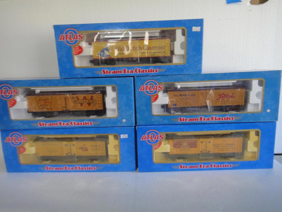 5 ATLAS O GAUGE  STEAM ERA CLASSIC 36' WOODSIDE BI