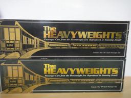 2--KLINE HEAVY WEIGHT SET READING PULLMAN AND MAIL